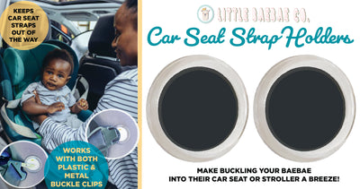 NEW! Car Seat Strap Holders - Little BaeBae