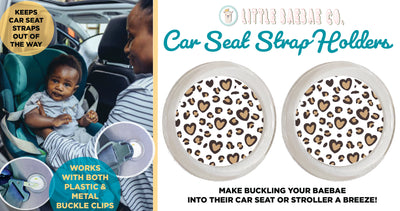 NEW! Car Seat Strap Holders - Little BaeBae